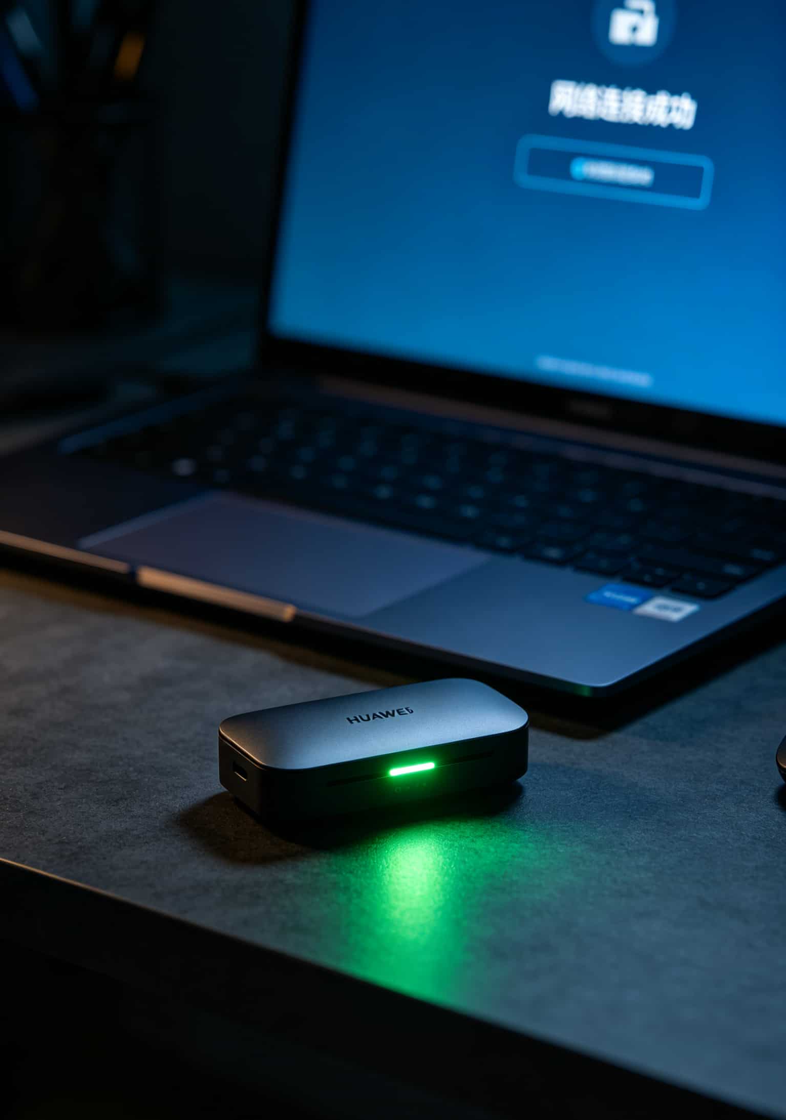 华为随身WiFi配卡血泪史:E5375/C5/WiFi3用户必看,办理流量卡流量卡入口这样选不踩坑 华为C5随身WiFi指示灯状态说明,正常连接时绿灯常亮