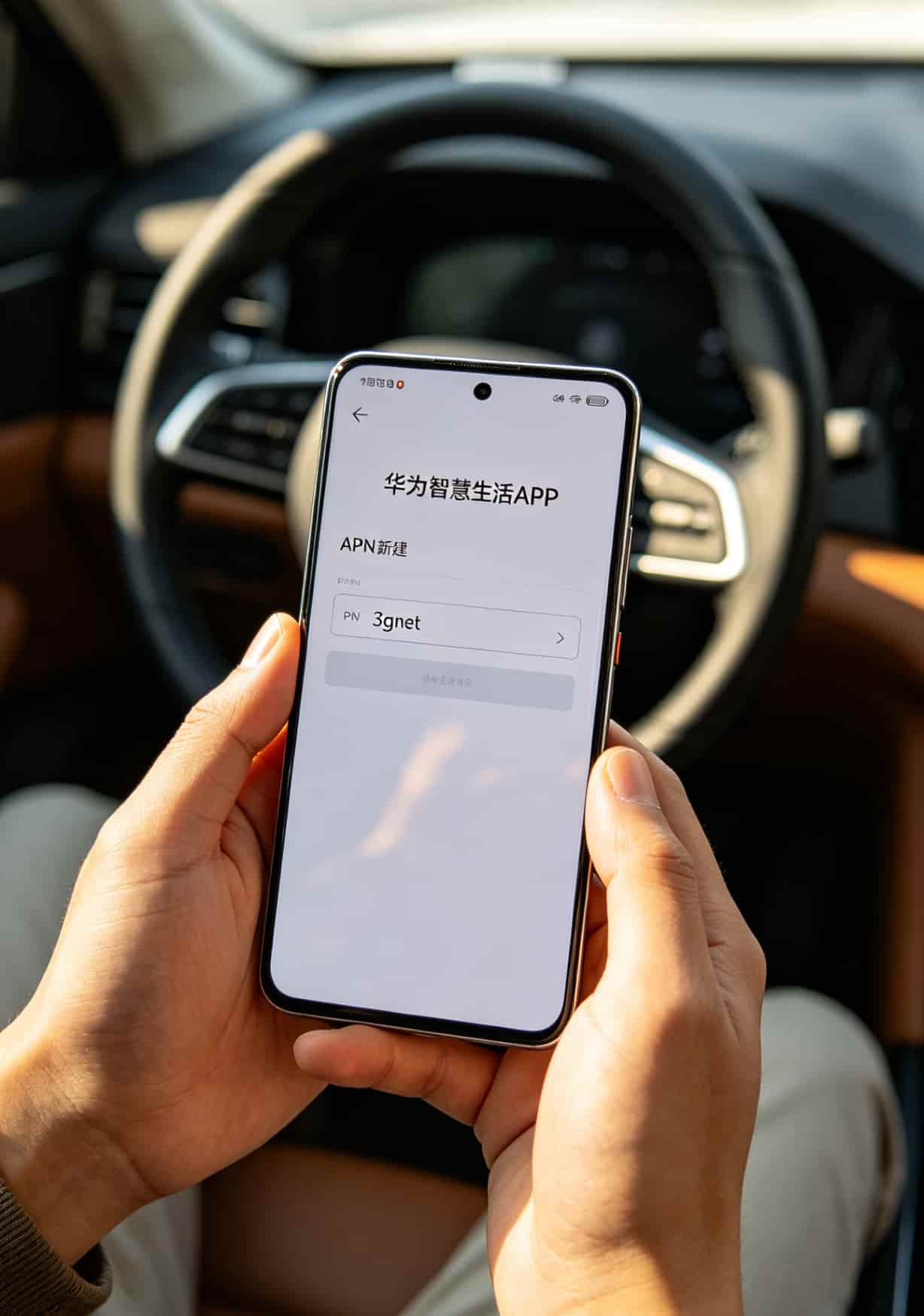 华为随身WiFi连不上网?别急着扔设备!30块钱的便宜联通流量卡坑在哪我全踩过 华为智慧生活APP APN设置界面截图