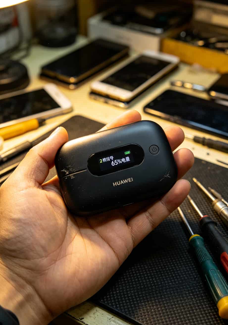 华为随行WiFi 3 Pro产品外观和指示灯状态