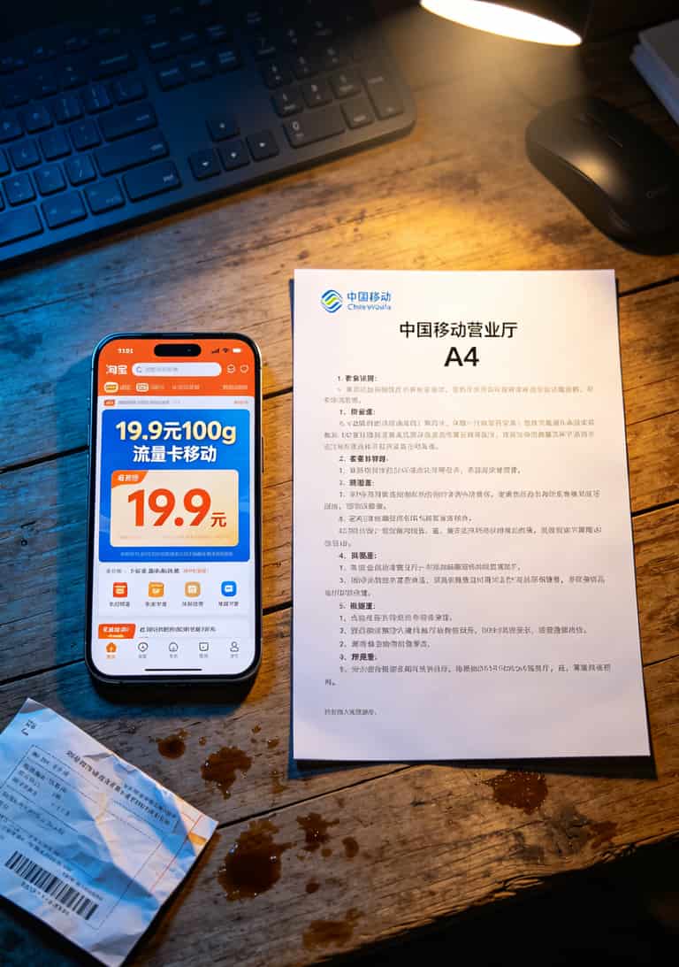19.9元100g流量卡移动套餐,说句难听的,十个里面九个坑 正规SIM卡和物联网卡对比图