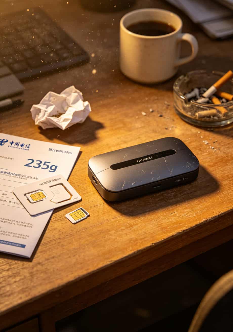 物联卡与正规SIM卡外观对比，贴纸与印刷差异明显