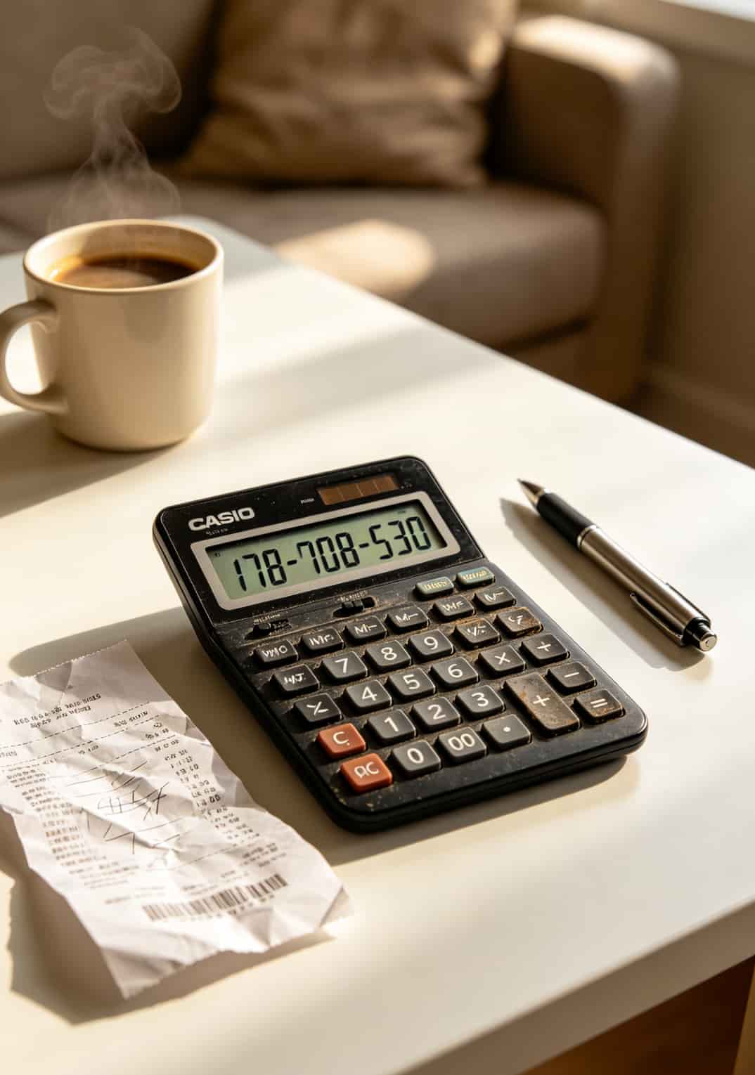 计算器界面显示178和708两个数字，中间一个减号