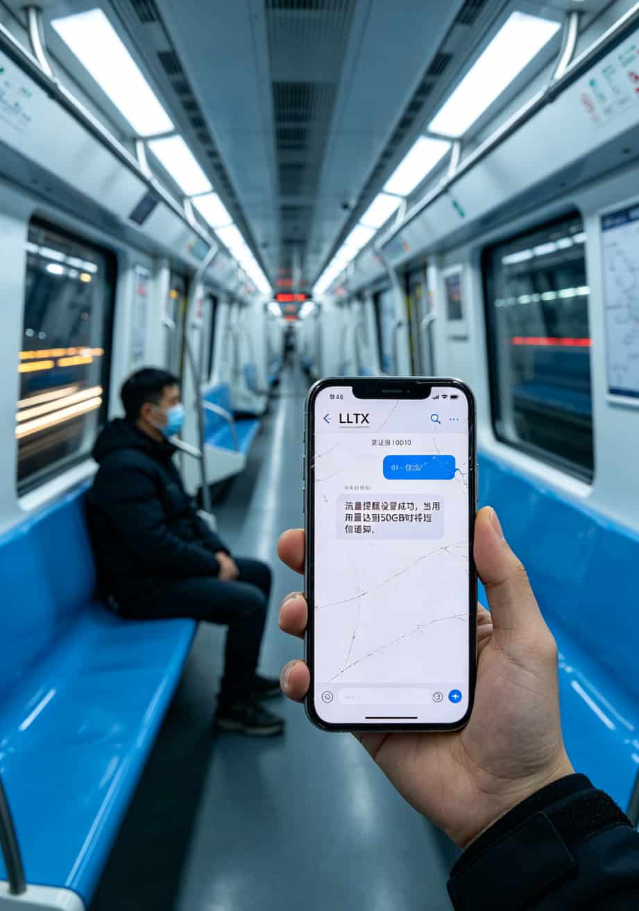 跑了三趟营业厅,终于搞懂办理移动流量卡哪个最划算了(附10个野路子) 手机短信截图,内容为发送“LLTX”到10010后收到的流量提醒设置成功回复