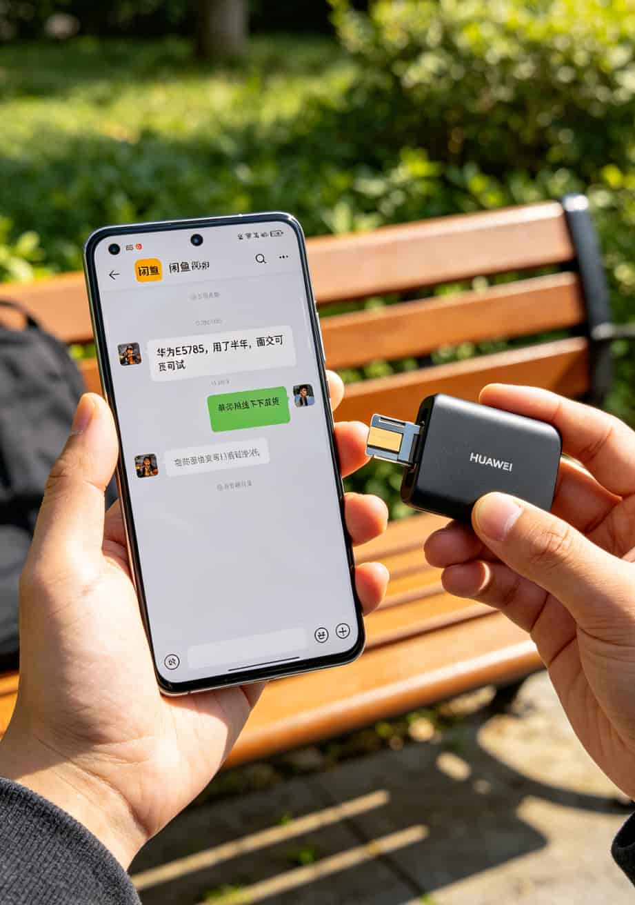 华为随身WiFi插电信那种卡流量多?两年换了四张卡,这些大实话没人告诉你 华为随身WiFi后台流量提醒设置界面