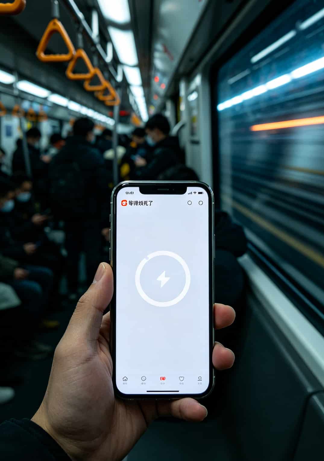 手机播放视频时出现加载缓冲图标