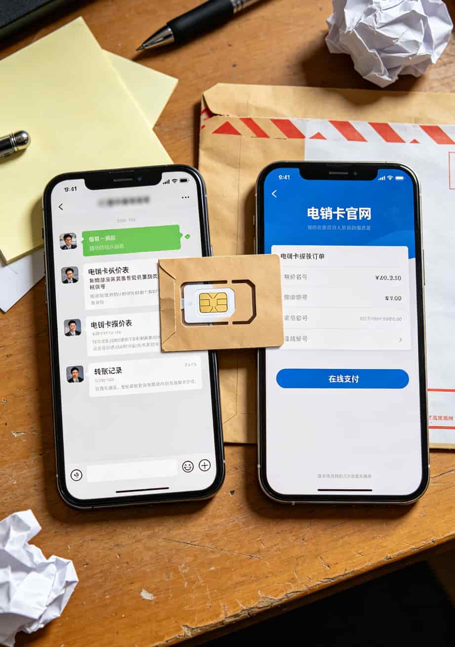线上办理和线下代理流程对比