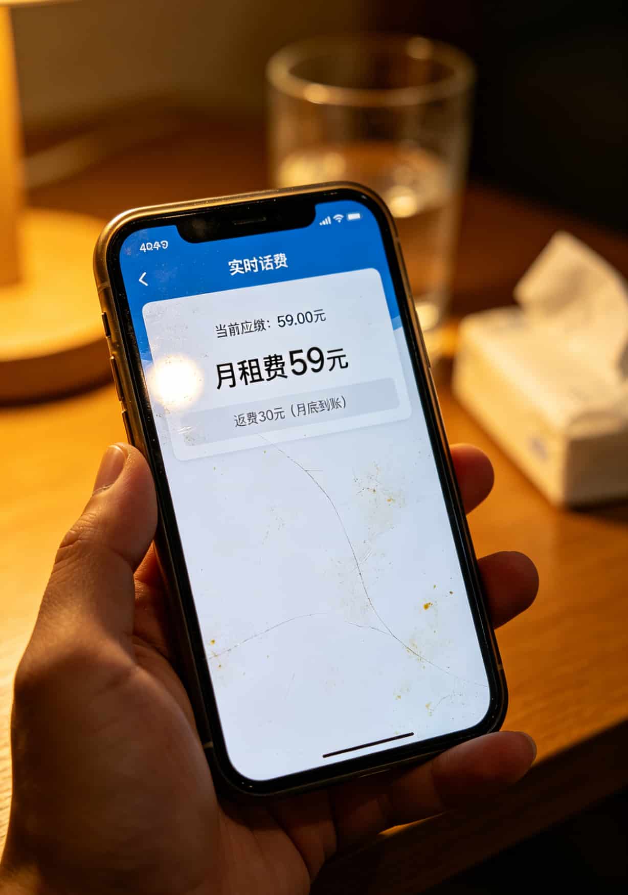 一张拆开的快递信封里装着SIM卡和激活纸条