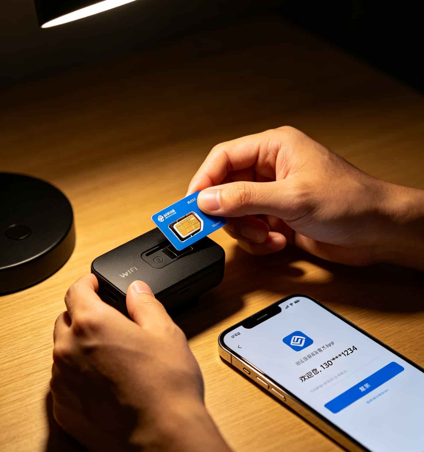 随身wifi新卡激活步骤示意图