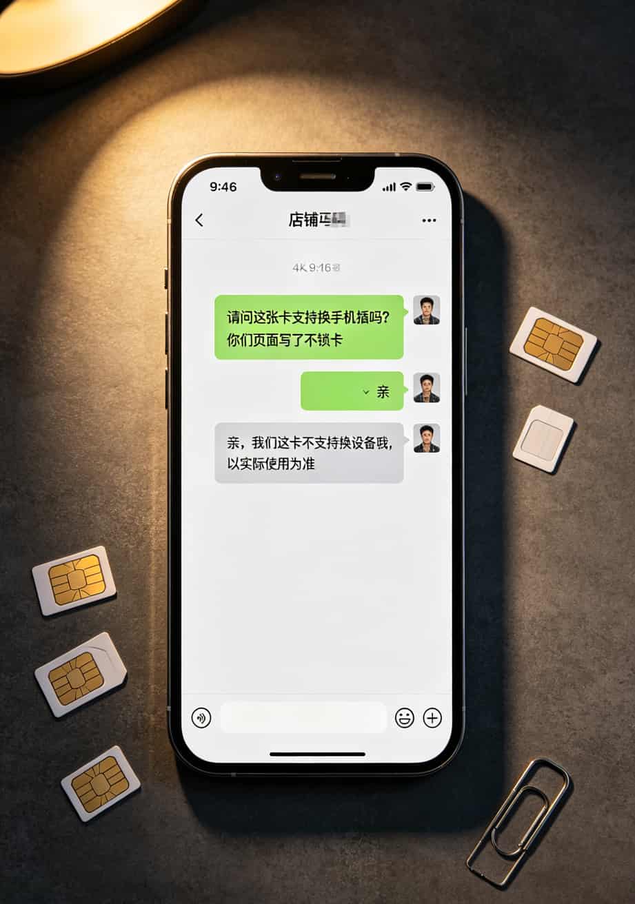 19元100g流量卡,我测了8年就3款能打(2026无套路版) 某电商平台聊天截图,客服回复“以实际使用为准”