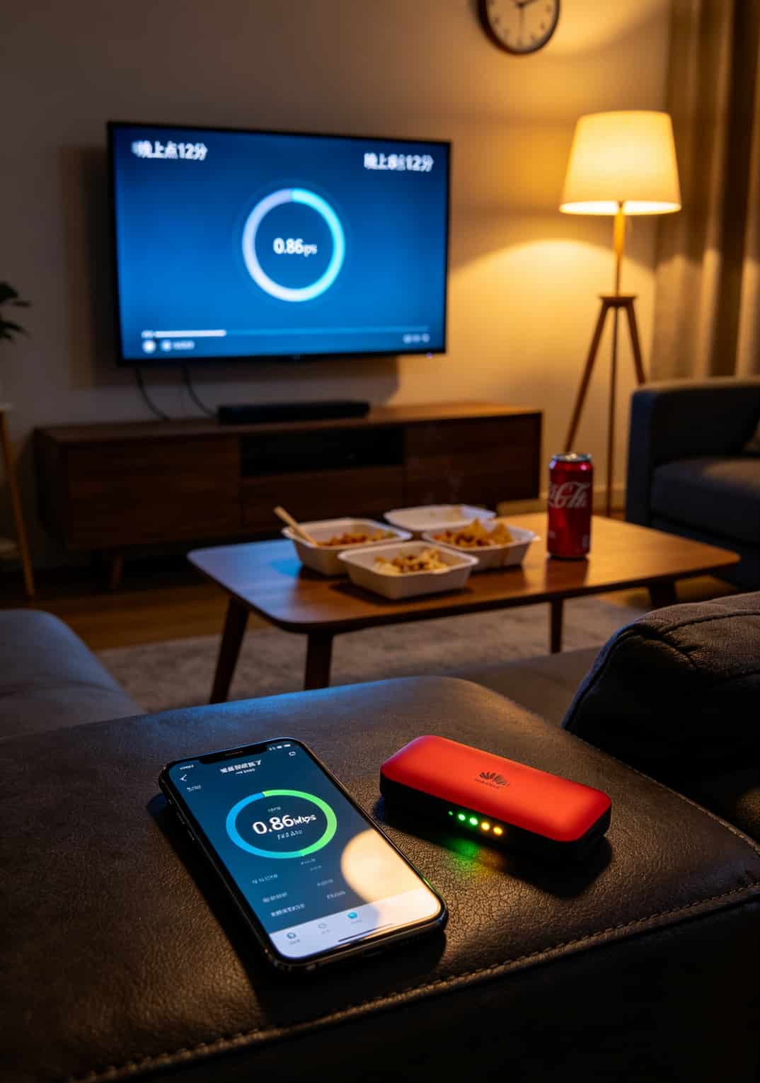 华为随身WiFi到底配什么卡?200gb流量是什么卡?我换了7张卡踩坑总结 晚上8点后网速测试显示只有0.8Mbps