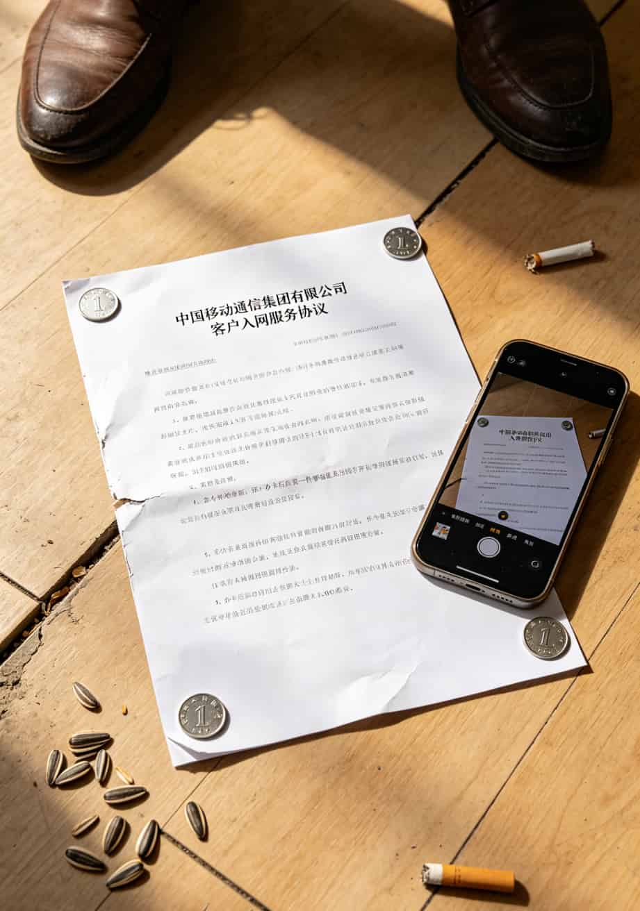 入网协议拍照存证示例图