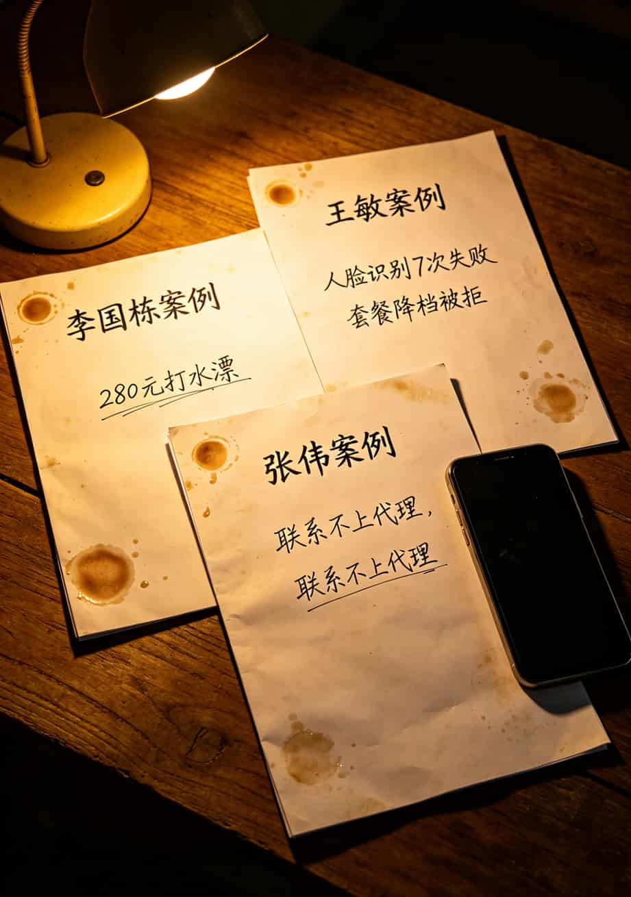 三个真实踩坑案例警示图
