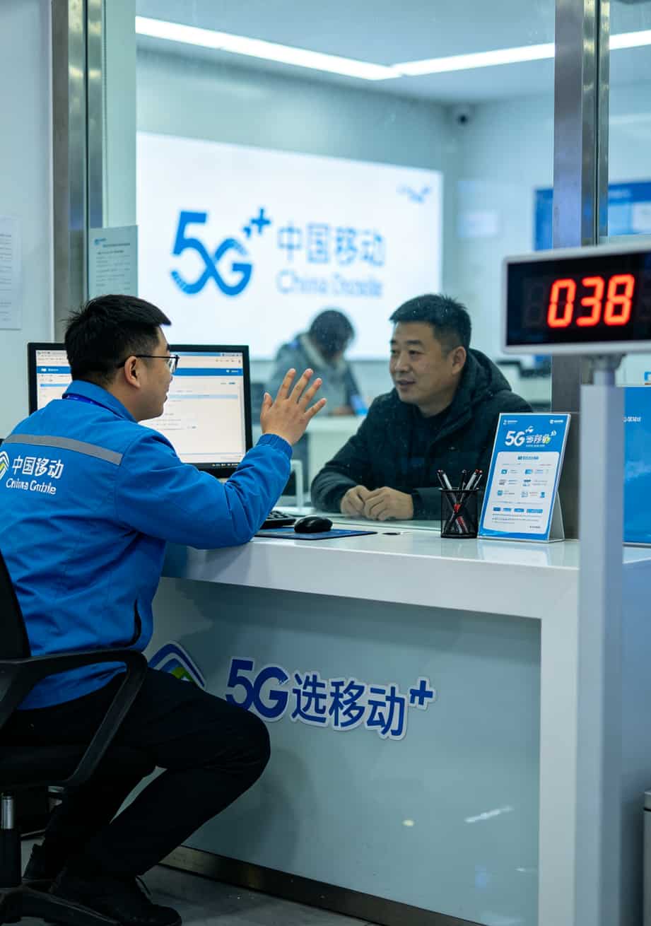 移动营业厅业务员推销套餐的话术截图