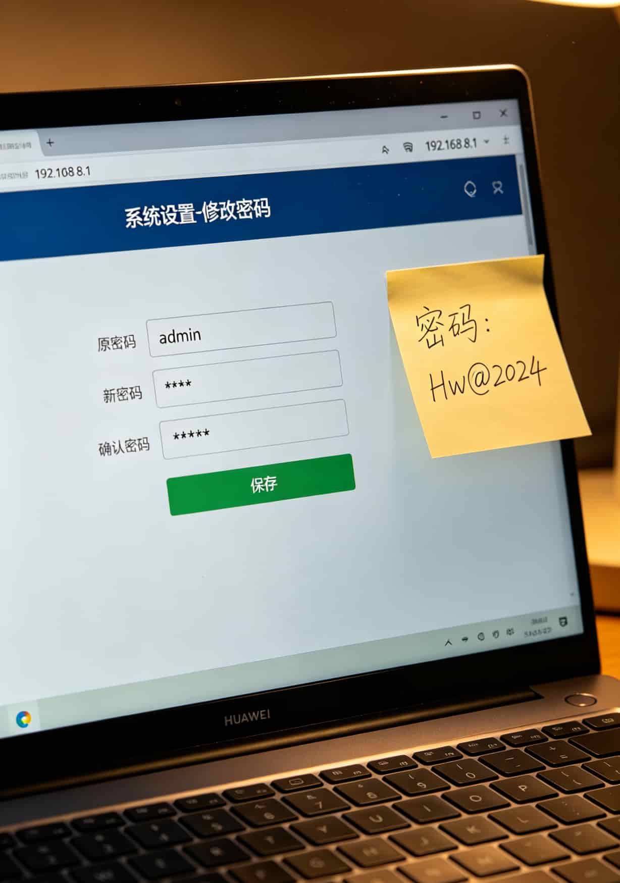 办什么流量卡比较便宜?实测7张卡后告诉你,这俩最划算 华为随身WiFi管理后台修改密码页面截图