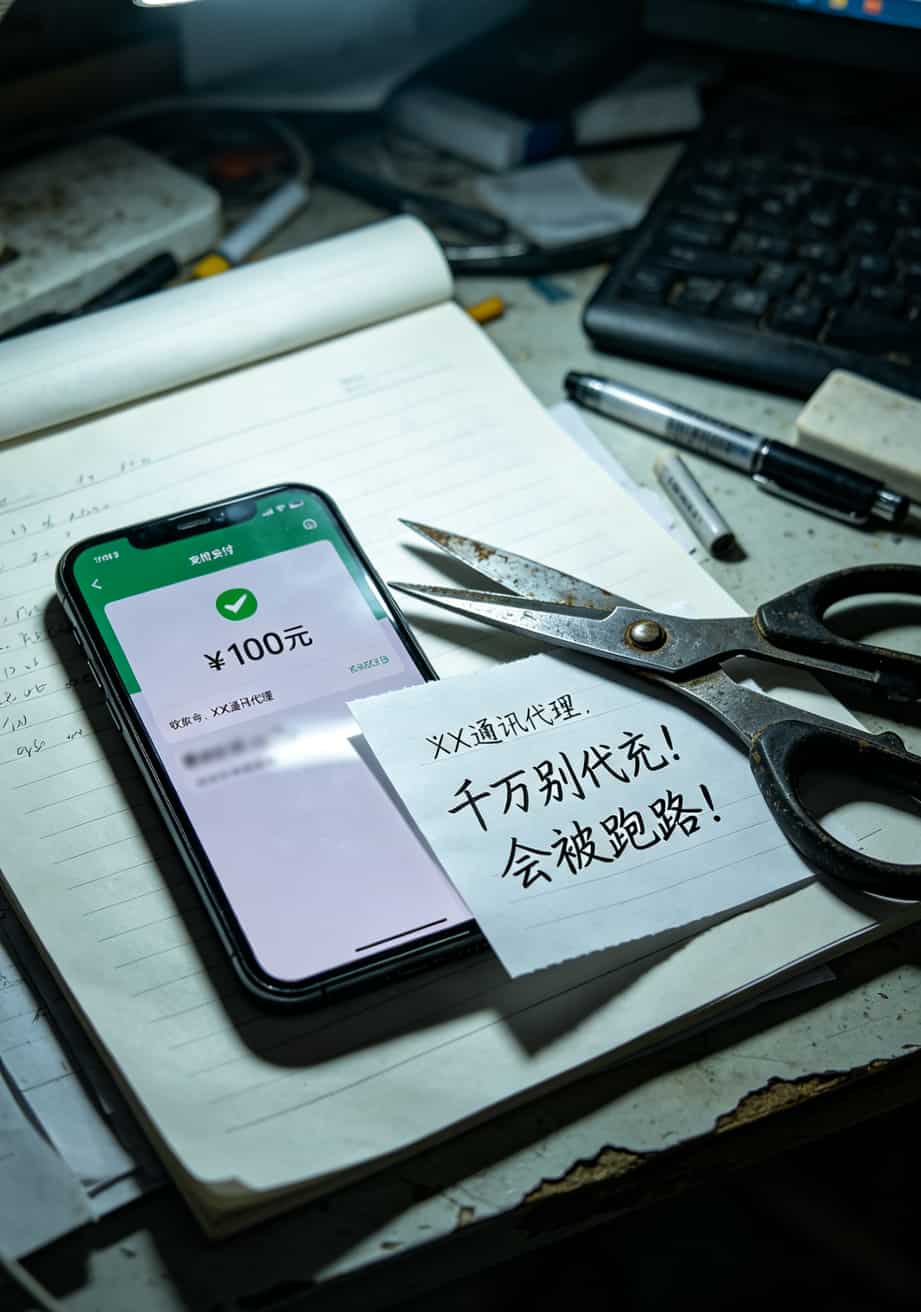 19元100G流量卡怎么办理才不踩坑?跑市场半年废了6张卡,这篇全是实话 运营商官方充值页面与第三方代充风险提示