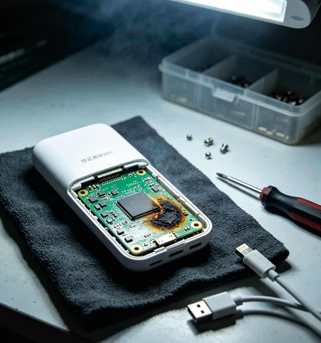 刷机失败后随身WiFi无法开机的照片