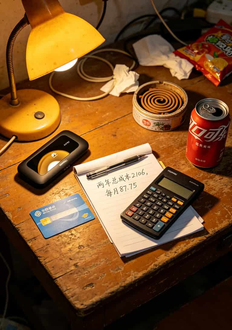 200G流量19元?我拿华为随身WiFi试了三个月,欠费67块,告诉你真相 华为E5783与校园卡套餐搭配实拍
