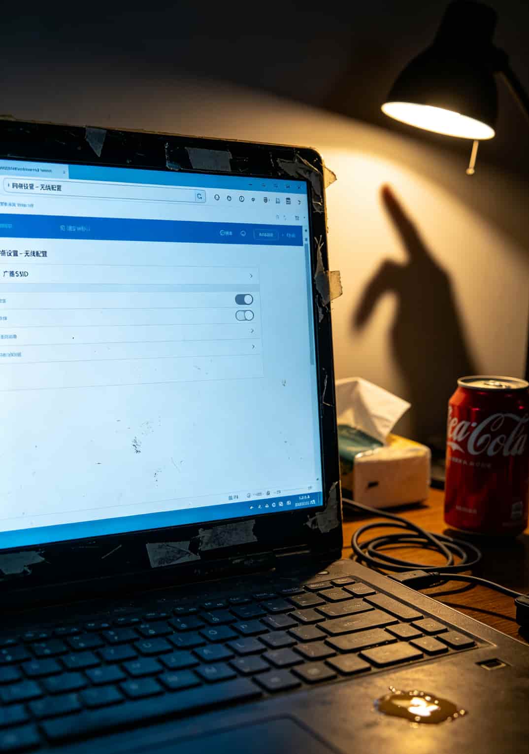 随身WiFi三网切换后台界面截图，显示当前使用联通网络