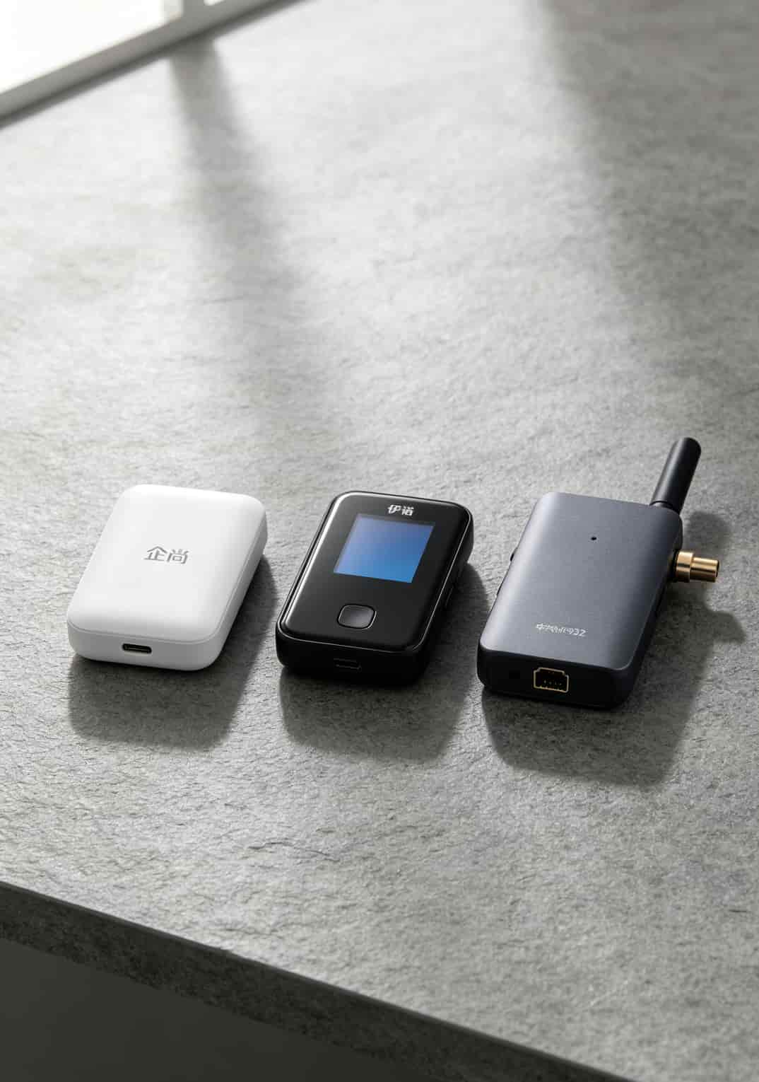 三款不同价位随身WiFi设备对比图