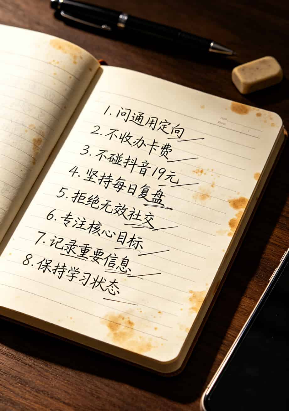 200g的流量卡怎么办理?我亏了200块才搞明白,这篇全说清楚 8条避坑指南手写笔记照片