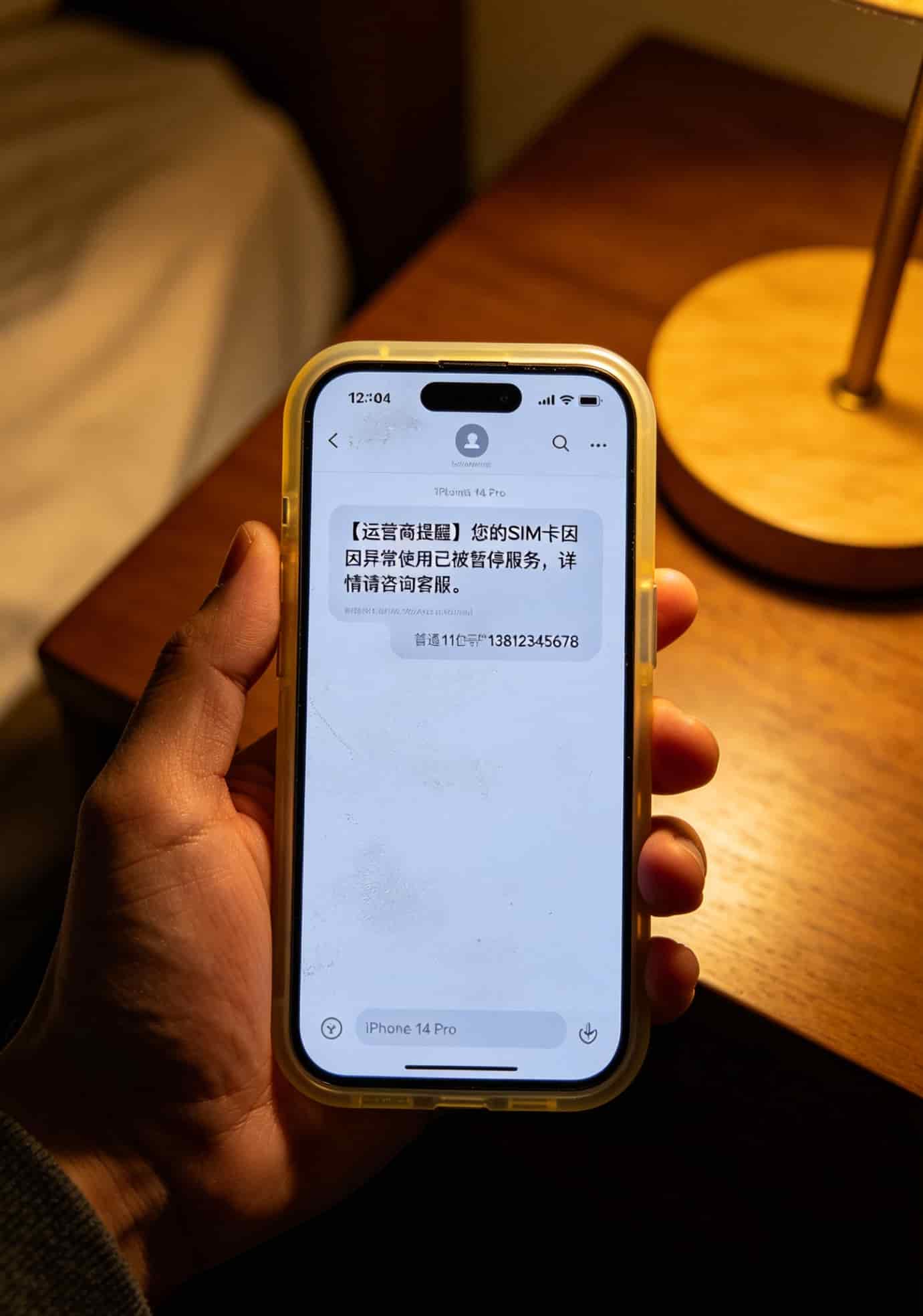 1000g流量卡多少钱一张?19块?我掏300块买来的教训告诉你答案 手机收到物联卡被封停的短信截图