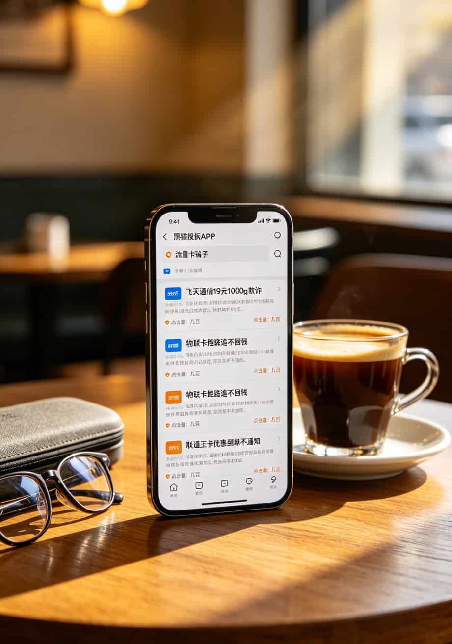 1000g流量卡多少钱一张?19块?我掏300块买来的教训告诉你答案 某投诉平台上关于流量卡欺诈的投诉列表截图