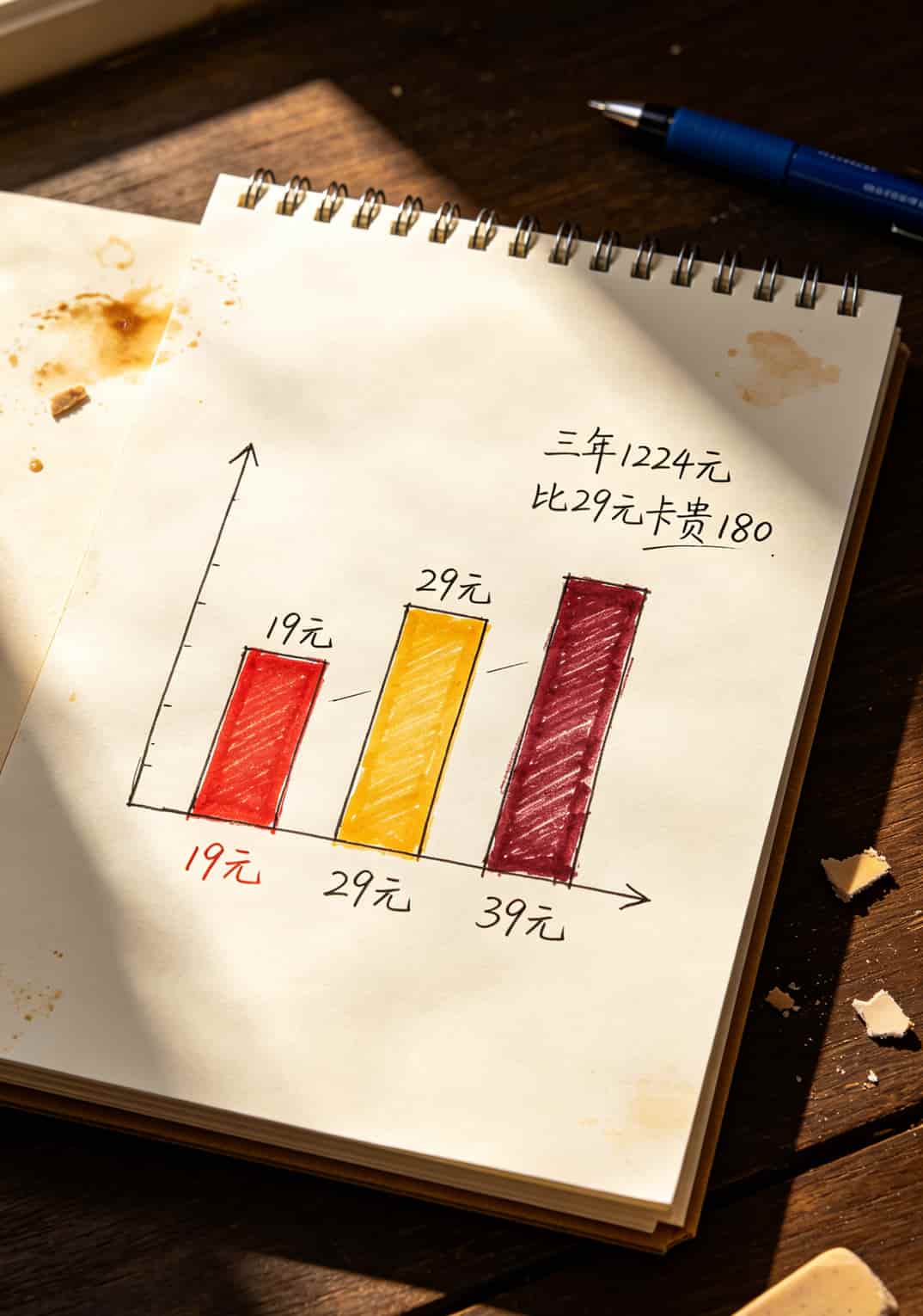 深圳南山区写字楼里的程序员工位，桌上放着手机和流量卡包装