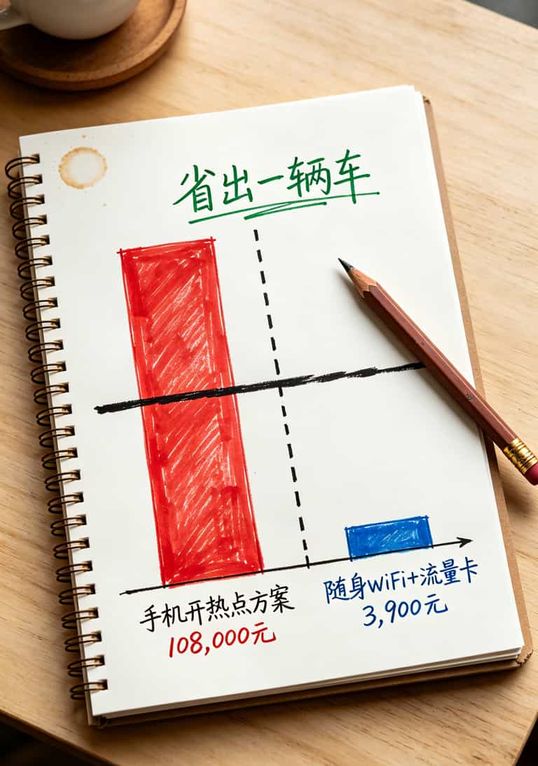 三年费用对比柱状图