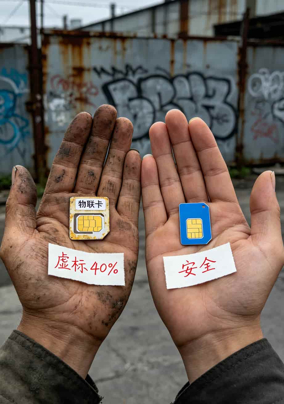 流量卡的水太深了!2026便宜的移动流量卡推荐,我踩了两年坑总结的 物联卡vs正规SIM卡对比,标注流量虚标和封号风险