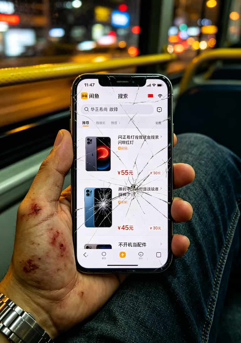 被三张流量卡坑了半年,我才搞明白:华正易尚随身WiFi配39块流量卡到底香不香? 闲鱼搜索“华正易尚故障”的结果截图