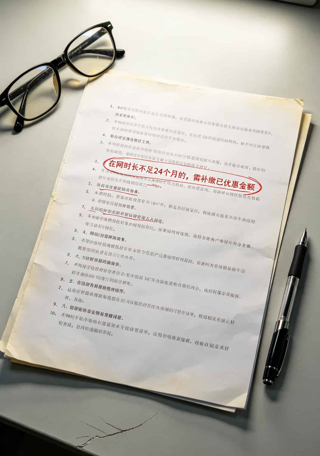 华正易尚随身WiFi配5g无线流量卡全国通用,实测三个月劝你别踩这8个坑 流量卡协议中小字条款截图示例