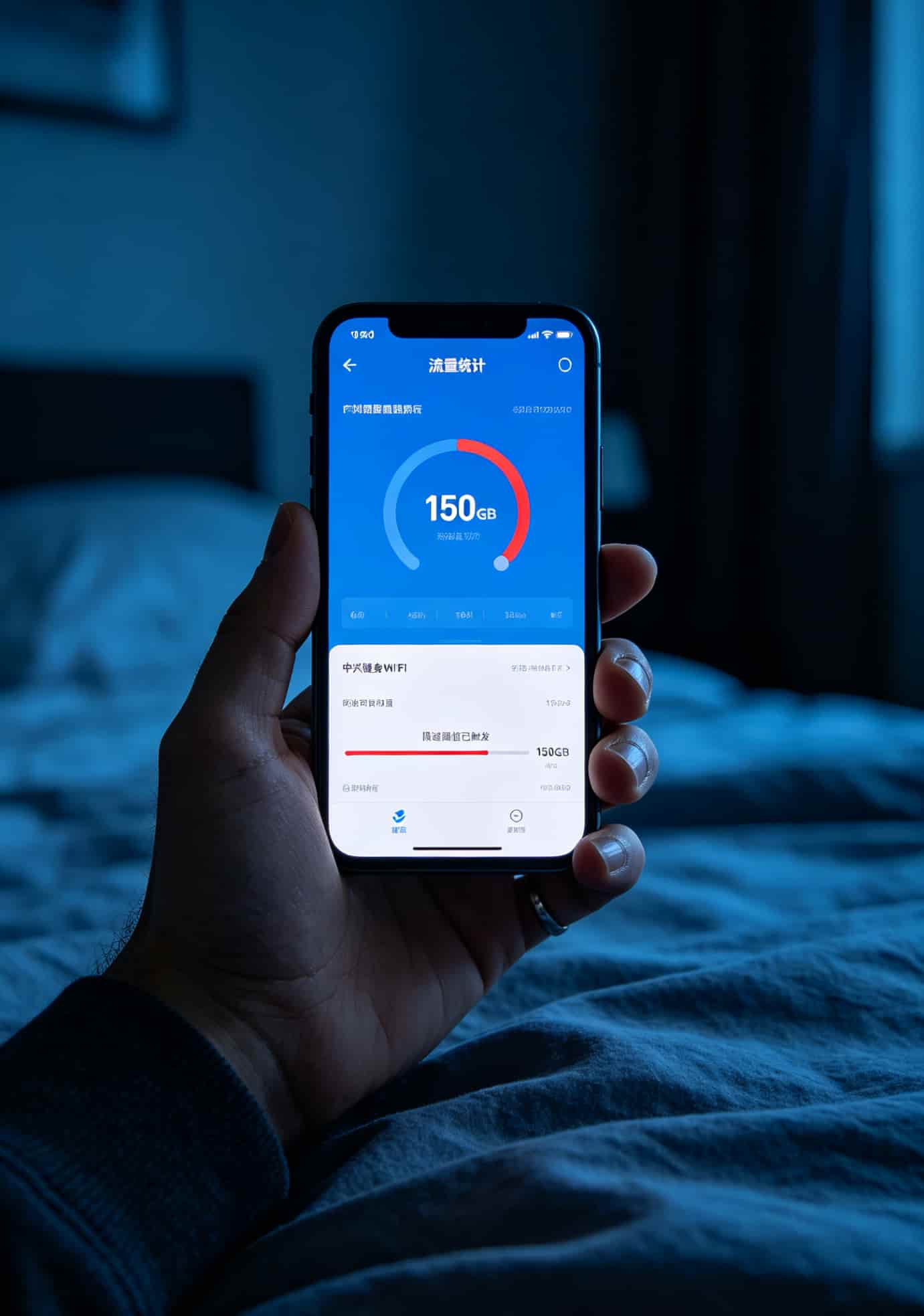 中兴随身WiFi管理后台“双频合一”设置界面截图